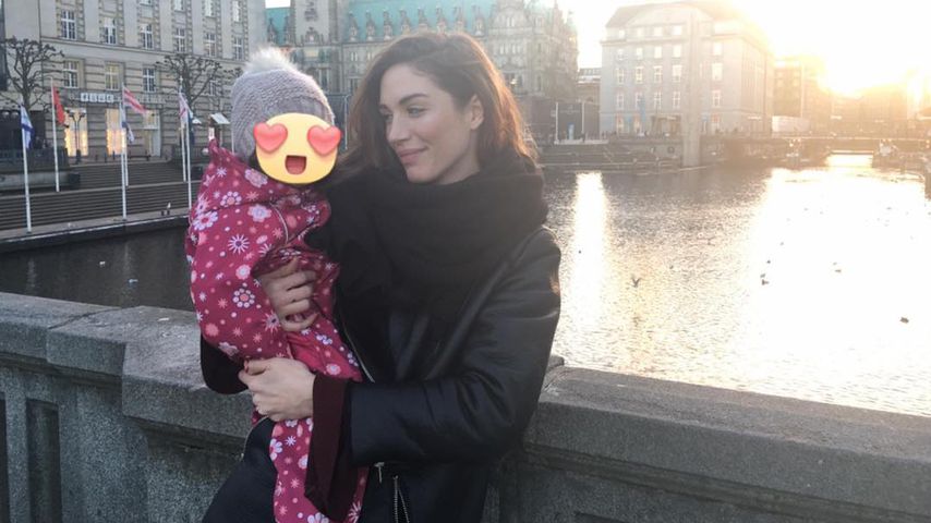 Tessa Bergmeier mit ihrer Tochter Lucy