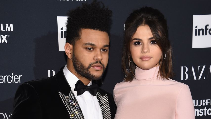 The Weeknd und Selena Gomez bei der Harper's Bazaar Party in New York City