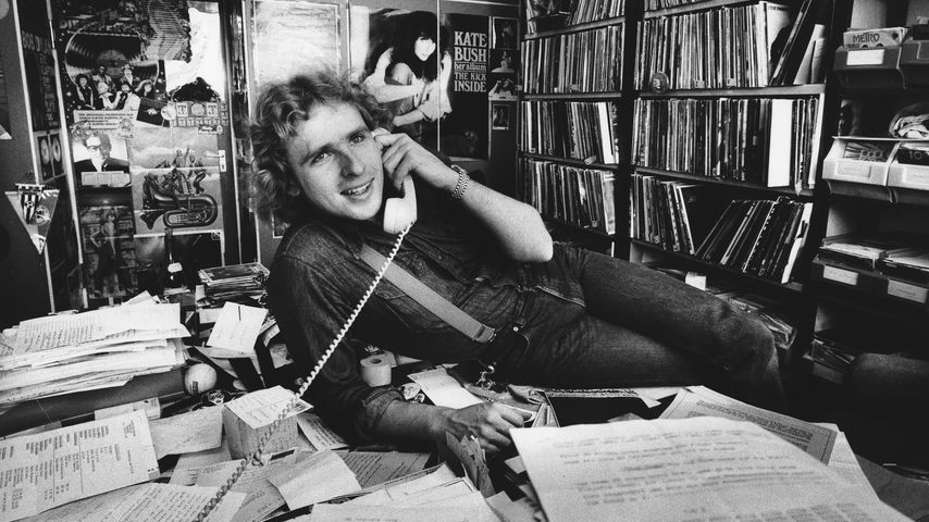 Thomas Gottschalk beim Bayrischen Rundfunk 1981