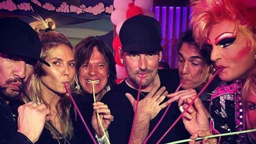 Heidi Klum, Thomas Hayo, Michael Michalsky, Jürgen Drews und Olivia Jones