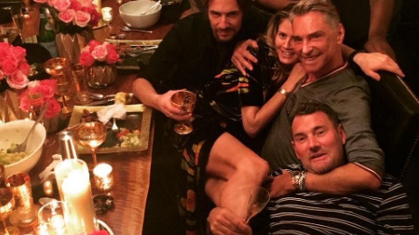 Thomas Hayo, Heidi Klum, Wolfgang Joop und Michael Michalsky