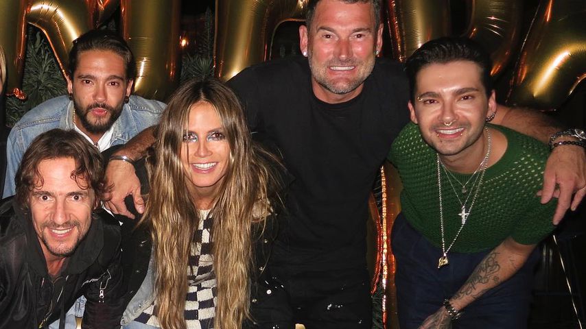 Mit Tom, Bill & Co.: So feierte Heidi Klum ihren 45. B-Day!