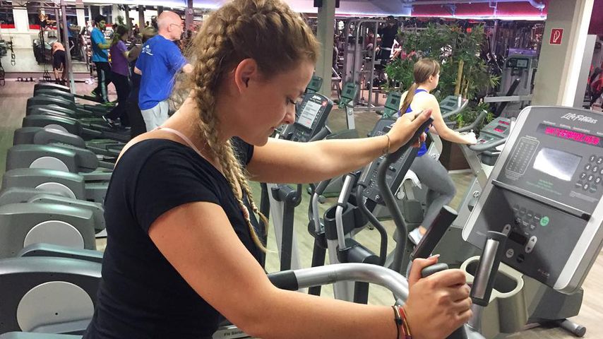 Tiffany Licker im Gym