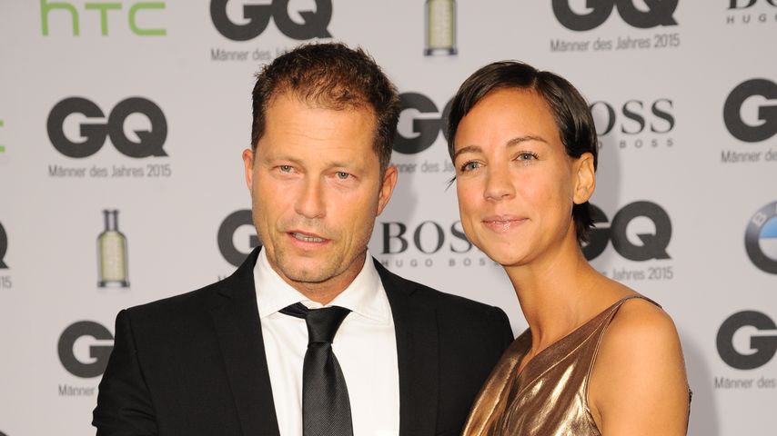 Til Schweiger und Marlene Shirley bei den GQ-Awards