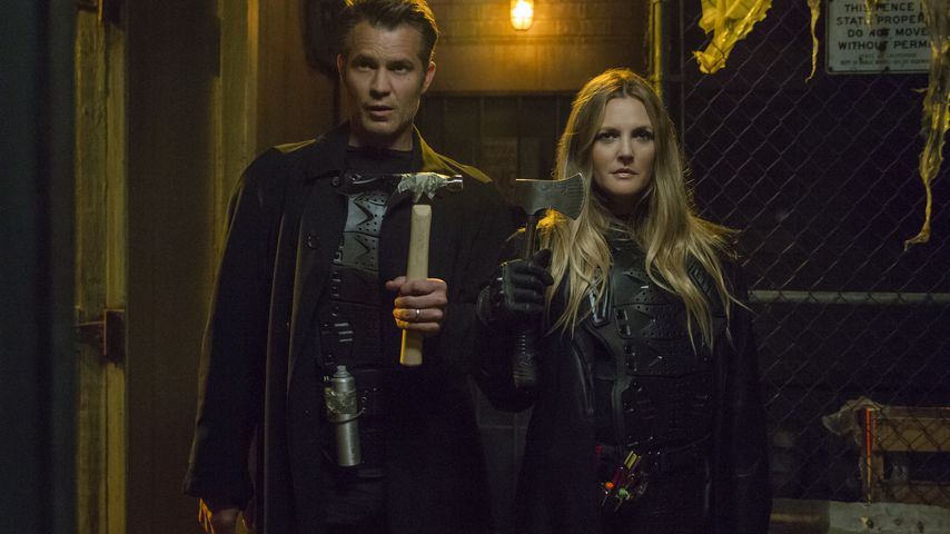 Timothy Olyphant und Drew Barrymore in der Netflix-Serie "Santa Clarita Diet"
