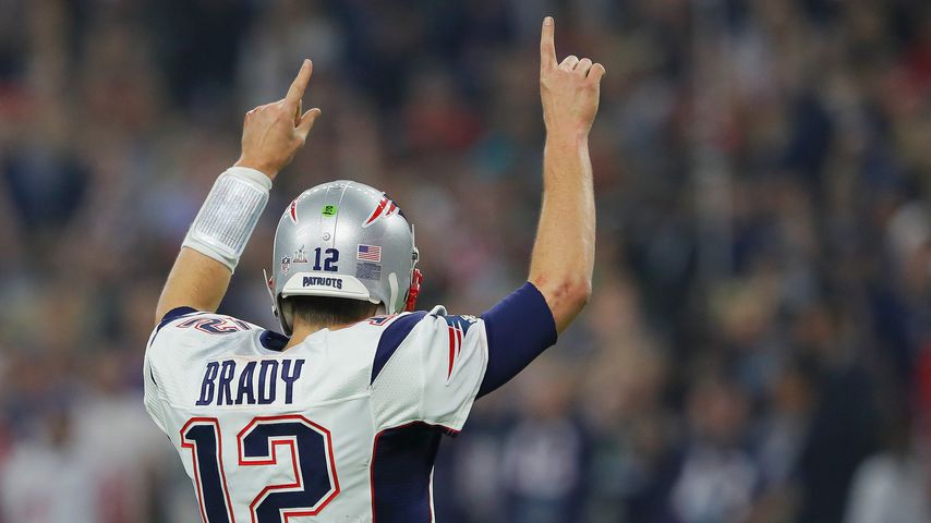 Tom Brady beim Super Bowl 2017 in Houston