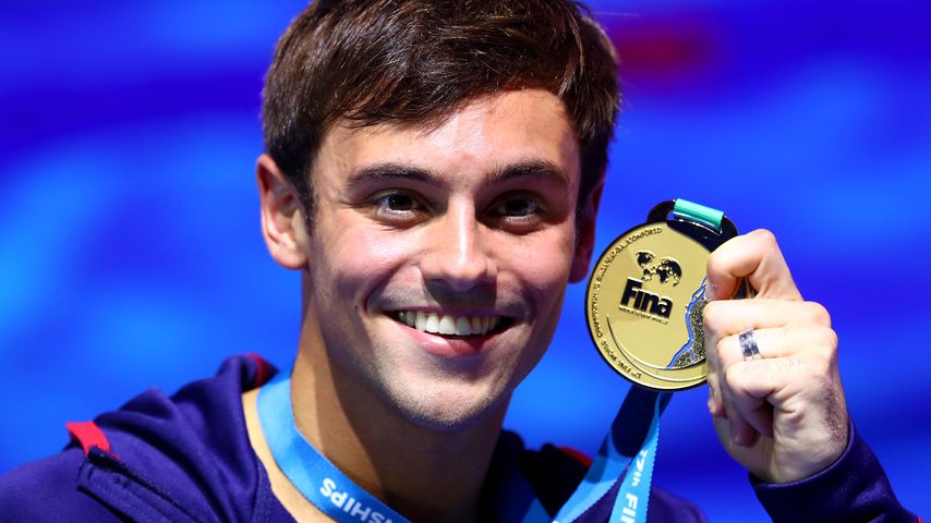 Tom Daley bei der Turmspring-WM in Budapest 2017