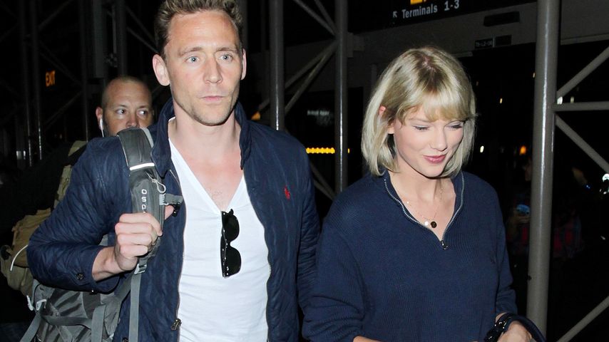 Tom Hiddleston und Taylor Swift am Flughafen von LA