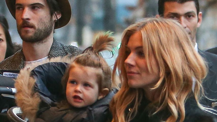Sienna Miller, Tom Sturridge und Marlowe Sturridge