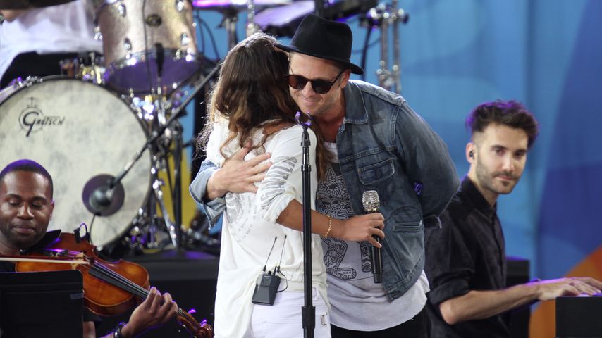 Toni Cornell und One Republic-Frontmann Ryan Tedder bei "Good Morning America"