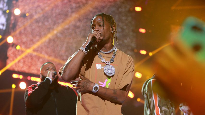Travis Scott beim iHeartRadio Music Festival 2017