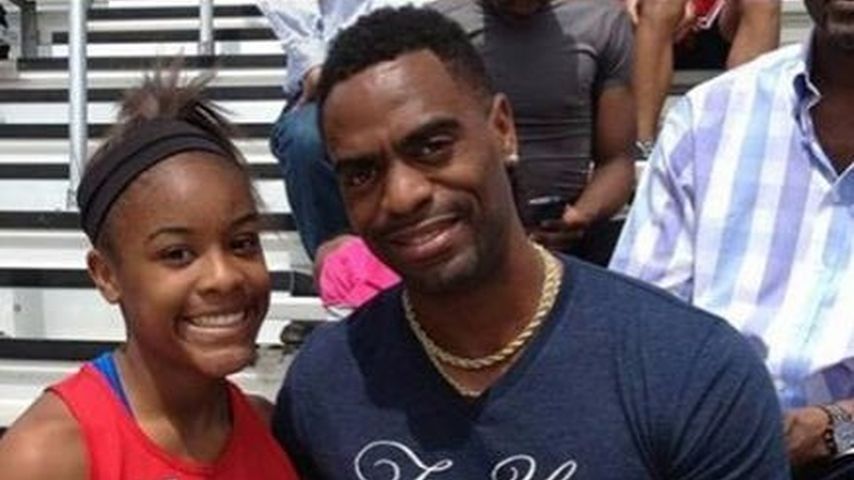 Trinity und Tyson Gay