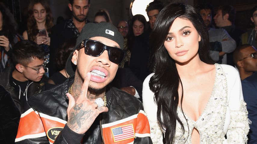 Tyga und Kylie Jenner bei einer Modenschau von Philipp Plein in New York