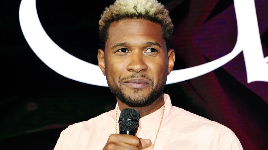 Usher bei einem Event in Kalifornien