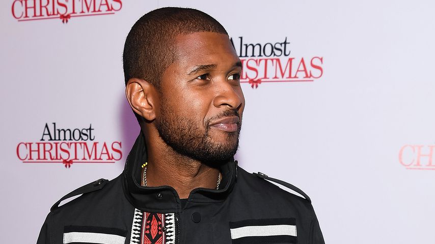 Usher bei der Vorführung von "Almost Christmas" in Atlanta 2016