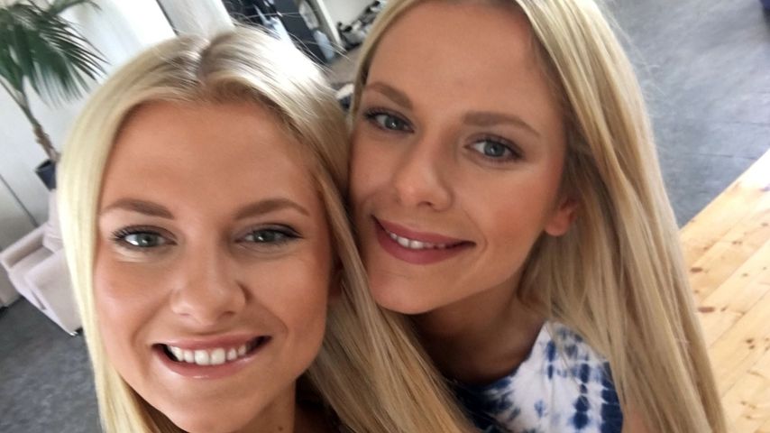 Valentina und Cheyenne Pahde (r.), deutsche Schauspielerinnen