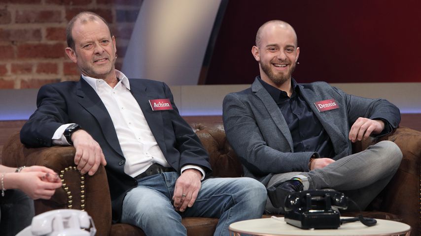Vater Achim mit seinem Sohn Dennis bei "Meet the Parents"
