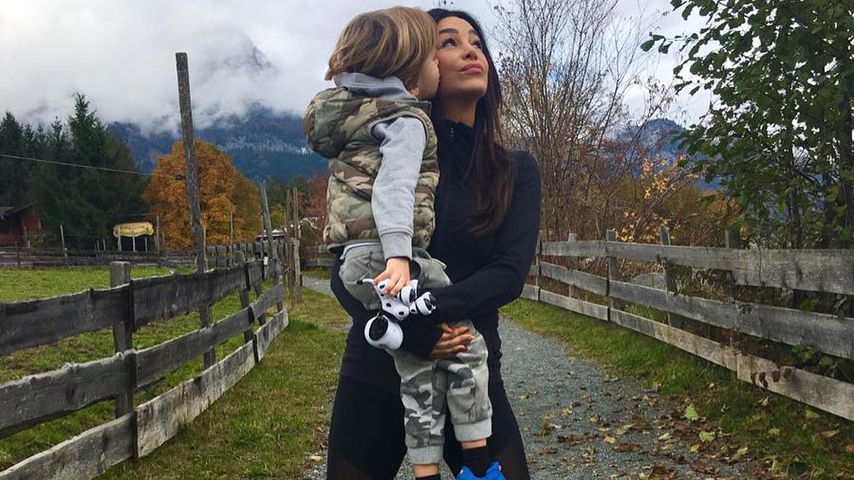 Sport für die Kids: Verona Pooth will keine Dickpo-Mama sein