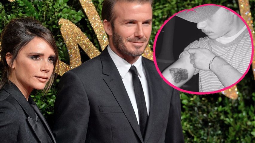 Bei den Beckhams: Sorgen Brooklyns Tattoos für Ehe-Zoff?