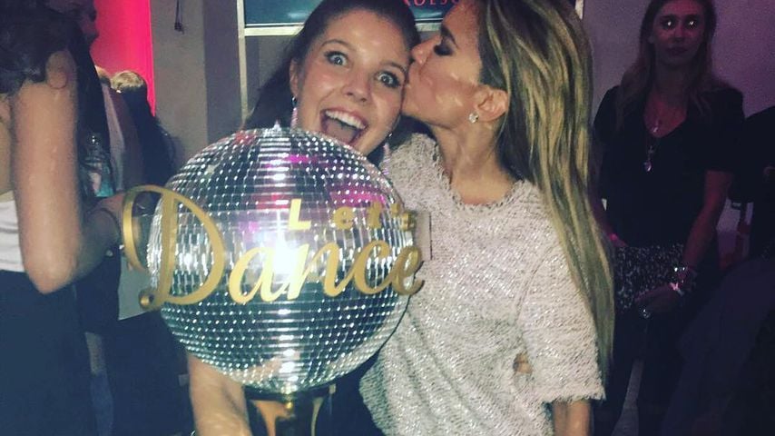 Victoria Swarwovski und Sylvie Meis nach dem "Let's Dance"-Finale 2016