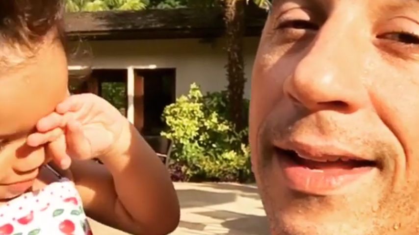 Vin Diesel mit seiner Tochter Pauline