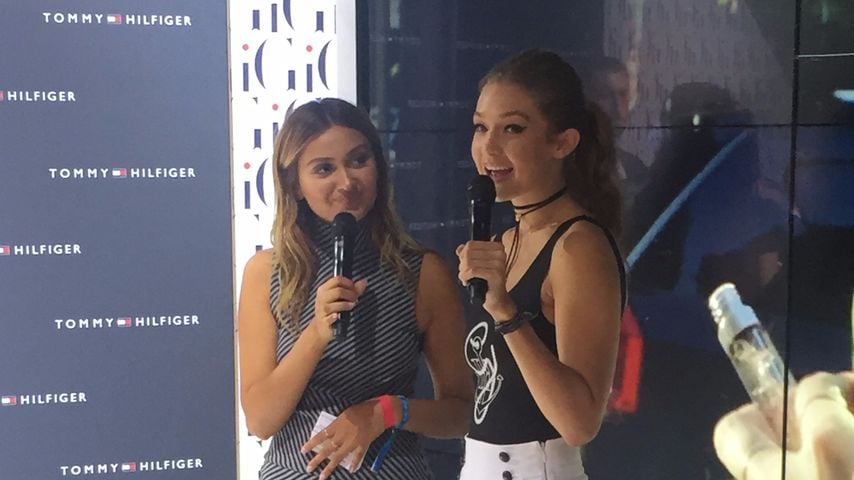 Wana Limar und Gigi Hadid auf der Bread & Butter