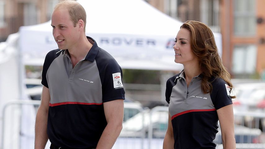 Prinz William und Herzogin Kate bei der "America's Cup World Series"-Regatta in Portsmouth
