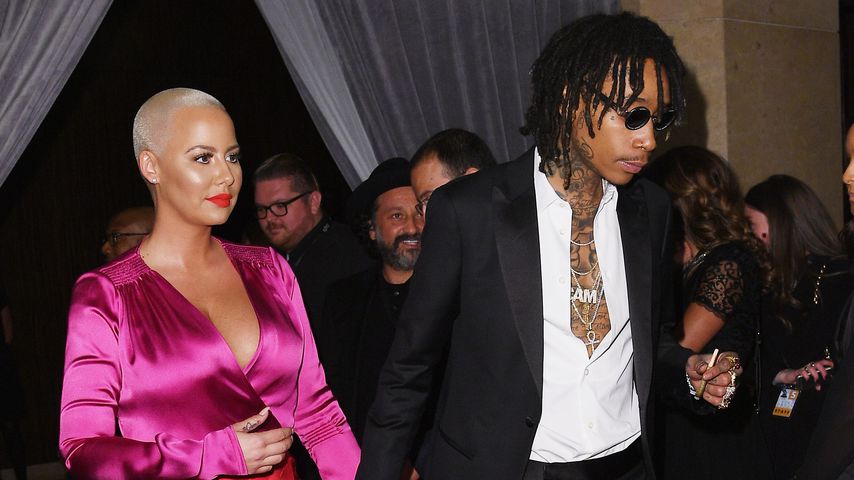 Wiz Khalifa und Amber Rose bei der Pre-GRAMMY Gala in L.A.