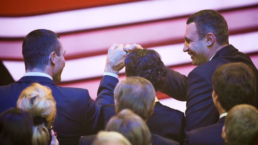 Wladimir Klitschko und Vitali Klitschko bei der "Ein Herz für Kinder"-Gala