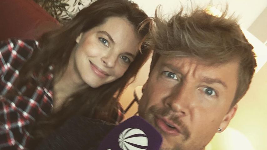 Yvonne Catterfeld und Samu Haber vor der ersten "The Voice"-Show 2016