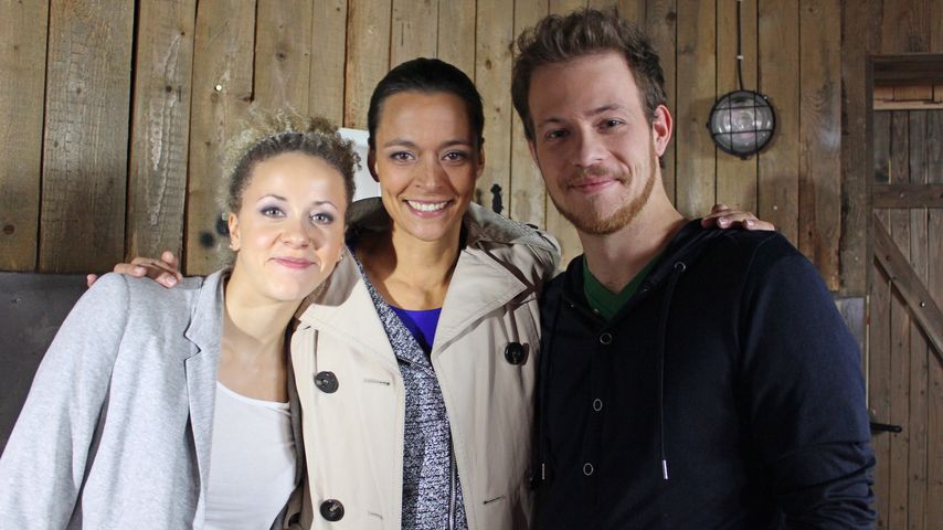 Joy Lee Juana Abiola-Müller, Patrick Müller und Yvonne de Bark