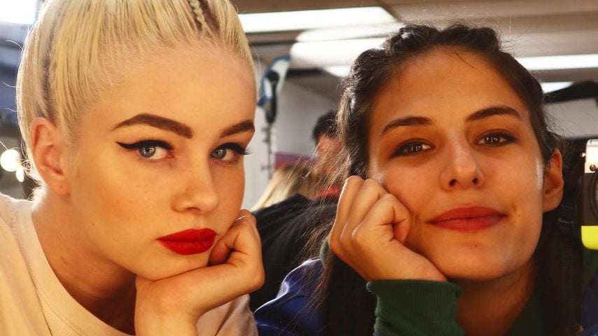 Zoe Saip und Victoria Pavlas nach dem Umstyling bei GNTM