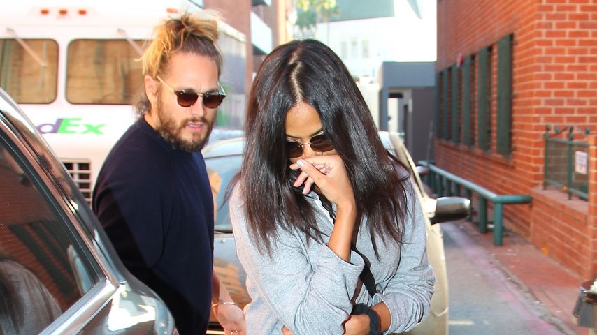 Zoe Saldana und Marco Perego