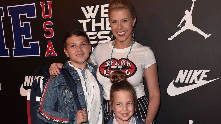 Jodie Sweetin mit ihren Töchtern Zoie Laurel May Herpin und Beatrix Carlin Sweetin-Coyle