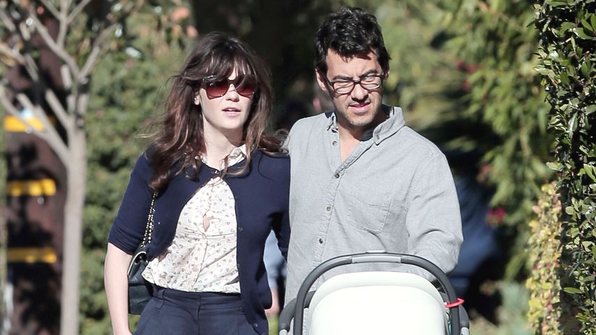 Zooey Deschanel und Jacob Pechenik