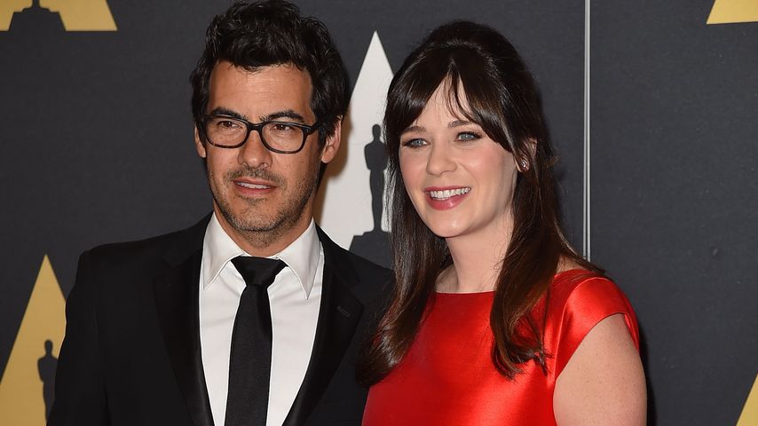 Zooey Deschanel und Jacob Pechenik