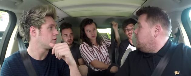 One Direction beim James Cordens Carpool Karaoke One Direction beim James Cordens Carpool Karaoke
