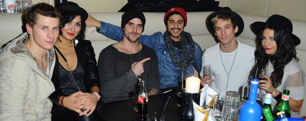 Aaron Carter und Marc Barthel Aaron Carter und Marc Barthel