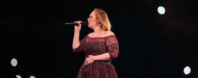 Adele bei einem Konzert in Melbourne Adele bei einem Konzert in Melbourne