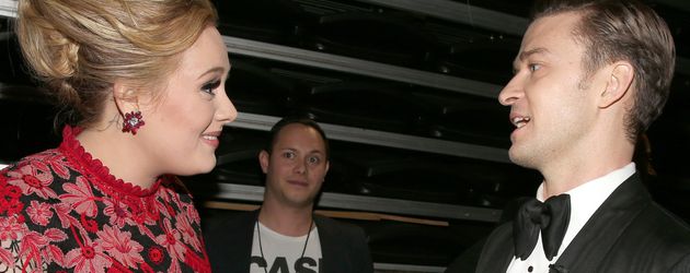 Adele und Justin Timberlake bei den Grammy Awards 2013 Adele und Justin Timberlake bei den Grammy Awards 2013