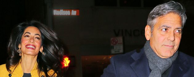 George Clooney und Amal Alamuddin George Clooney und Amal Alamuddin