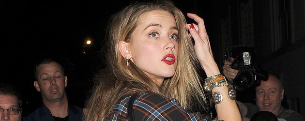 Amber Heard im September 2016 bei einer Party in London Amber Heard im September 2016 bei einer Party in London
