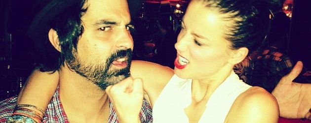 Schauspielerin Amber Heard und Musiker Brandon McCulloch Schauspielerin Amber Heard und Musiker Brandon McCulloch