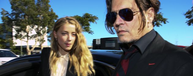 Amber Heard und Johnny Depp in Australien Amber Heard und Johnny Depp in Australien