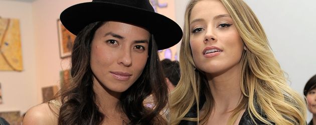 Tasya van Ree und Amber Heard Tasya van Ree und Amber Heard