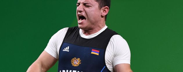 Andranik Karapetyan nach Horror-Verletzung bei Olympia 2016 Andranik Karapetyan nach Horror-Verletzung bei Olympia 2016
