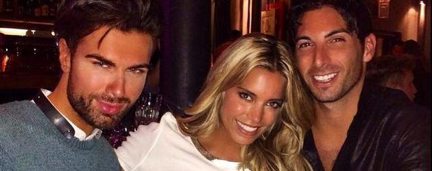 Sylvie van der Vaart, André Borchers und Samuel Deutsch Sylvie van der Vaart, André Borchers und Samuel Deutsch