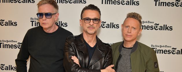 Andy Fletcher, Dave Gahan und Martin Gore von Depeche Mode Andy Fletcher, Dave Gahan und Martin Gore von Depeche Mode