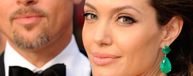 Brad Pitt und Angelina Jolie bei den Oscars 2009 Brad Pitt und Angelina Jolie bei den Oscars 2009