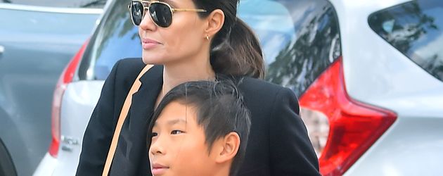 Angelina Jolie und Pax Thien Jolie-Pitt Angelina Jolie und Pax Thien Jolie-Pitt